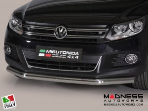 Volkswagen Tiguan Bumper Guard - Front - Slash Bar Bumper Protector by Misutonida